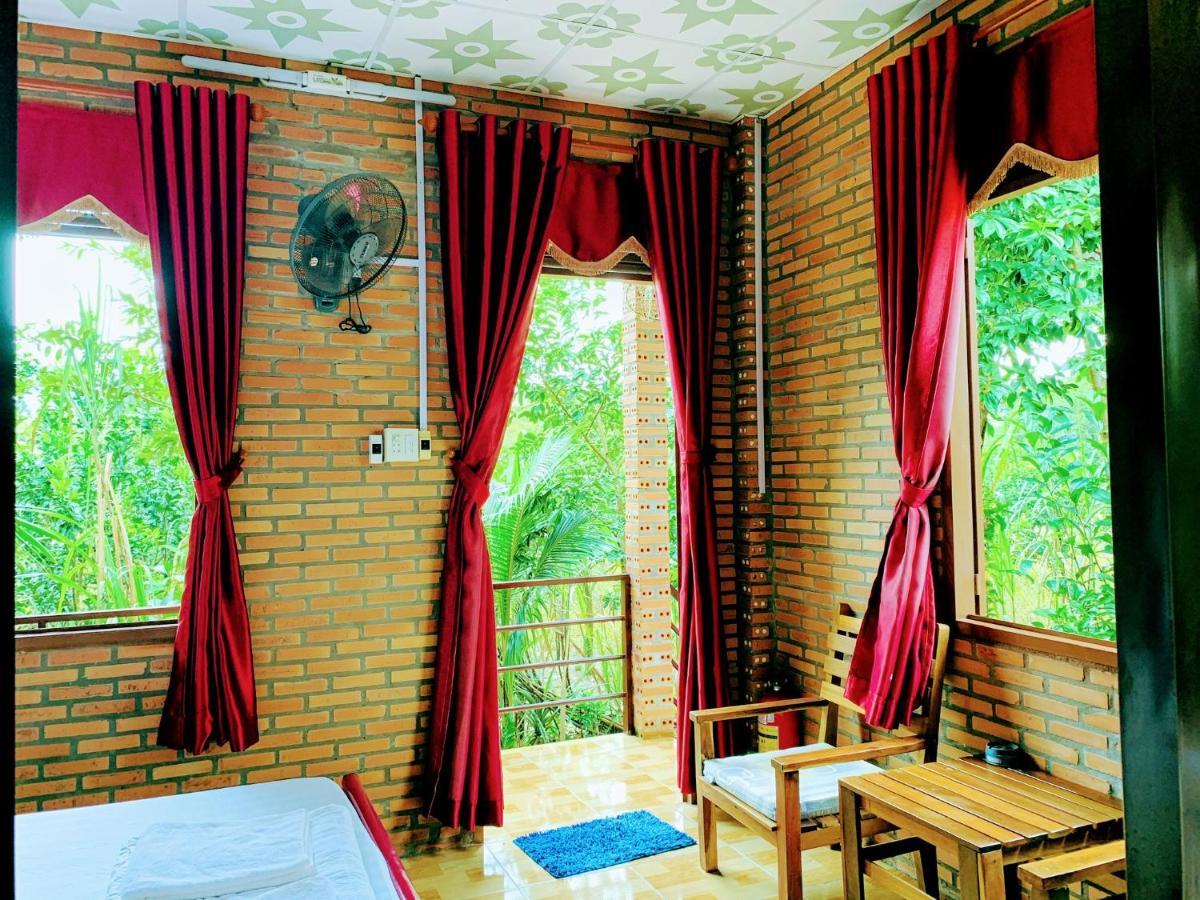 Gibbon Singing Home Stay Quan Tom Exteriör bild